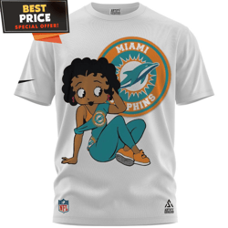 miami dolphins betty boop dolphins big fan tshirt, miami dolphins gifts for her  best personalized gift  unique gifts id