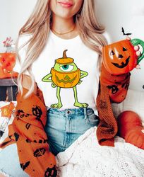 mike pumpkin halloween monsterinc shirt monsteruniversity family matching cool g,tshirt, shirt gift, sport shirt