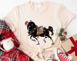 misc mulan khan wear santa hat with christmalight disney horse a very merry shir,tshirt, shirt gift, sport shirt