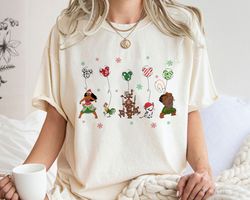 moana with mickey ear balloona very merry christmashirt family matching walt dis,tshirt, shirt gift, sport shirt