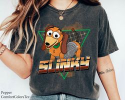 slinky dog retro toy story abof steel shirt walt disney world shirt gift ideamen,tshirt, shirt gift, sport shirt