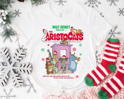 the aristocatcatplaying piano merry christmashirt family matching walt disney wo,tshirt, shirt gift, sport shirt