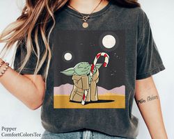 the mandalorian grogu christmaholiday candy cane shirt family matching walt disn,tshirt, shirt gift, sport shirt