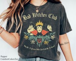 Vintage Retro VillainBad WitcheClub Shirt Disney Shirt Great Gift IdeaMen Women,Tshirt, shirt gift, Sport shirt