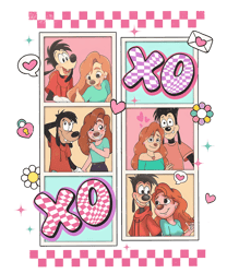 max and roxanne xoxo valentine png