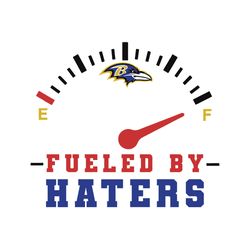 baltimore ravens fueled by haters svg design
