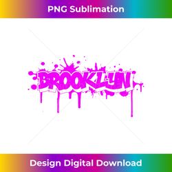 brooklyn old school graffiti style  funny graffiti graphic - eco-friendly sublimation png download - lively and captivating visuals
