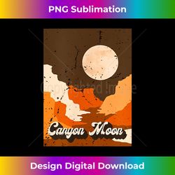 under the canyon moon music mountains outdoors distressed - contemporary png sublimation design - crafted for sublimation excellence