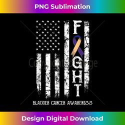 bladder cancer warrior us flag - eco-friendly sublimation png download - reimagine your sublimation pieces