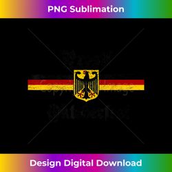 oktoberfest prost german coat of arms flag banner vintage - innovative png sublimation design - crafted for sublimation excellence