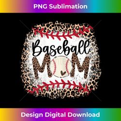 baseball mom leopard funny softball mom mother's day - artisanal sublimation png file - ideal for imaginative endeavors