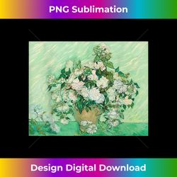 vincent van gogh vase of roses art - bespoke sublimation digital file - rapidly innovate your artistic vision