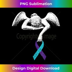 angel and suicide awareness suicide prevention - edgy sublimation digital file - reimagine your sublimation pieces