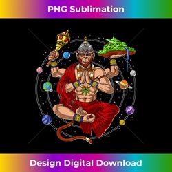 hanuman hindu god monkey yoga meditation hinduism mythology - futuristic png sublimation file - channel your creative rebel