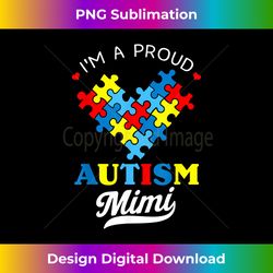 i'm a proud mimi autism awareness autistic heart grandchild - contemporary png sublimation design - reimagine your sublimation pieces