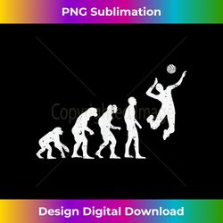 volleyball evolution funny player spiker - sleek sublimation png download - channel your creative rebel