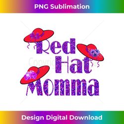 red hat momma vintage style - minimalist sublimation digital file - spark your artistic genius