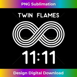 twin flame soul mate 1111 heart eleven infinity design - contemporary png sublimation design - chic, bold, and uncompromising