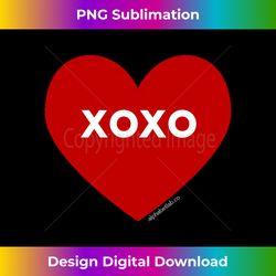 xoxo heart valentines day  love - timeless png sublimation download - reimagine your sublimation pieces