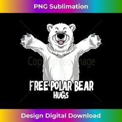 free polar bear hugs polar bears girls polar bear lover - innovative png sublimation design - spark your artistic genius