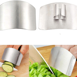 stainless steel chef finger guard for safe and efficient cutting