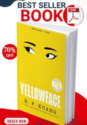 yellowface: a reese's book club pick hardcover –  by r. f kuang