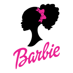 black barbie svg barbie afro hair svg afro black barbie svg