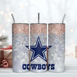 cowboys logo 20oz tumbler nfl 20oz tumbler design png