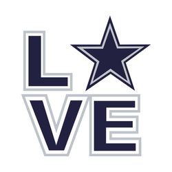 love dallas cowboys logo svg dallas cowboy nfl svg nfl football nfl fan cowboy lovers