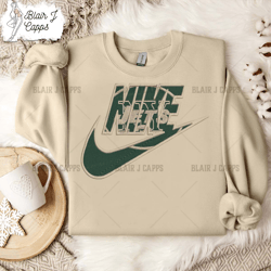 NIKE NFL New York Jets, Logo Embroidery Design, NIKE NFL Logo Sport Embroidery Machine Design