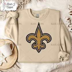 new orleans saints logo embroidery design, new orleans saint nfl logo sport embroidery machine design