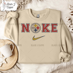 nike nfl pittsburgh steelers logo embroidery design, nike nfl logo sports embroidery machine design