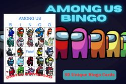 print and play: among us bingo for endless entertainment