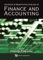 advances in quantitative analysis of finance and accounting