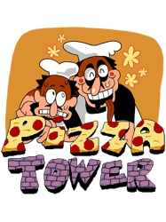 pizza tower graphic art