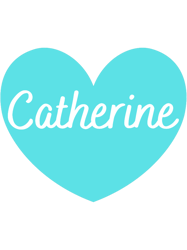 catherine nameheart gift