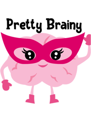 pretty brainy