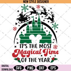 Main Street Christmas SVG, Magical Christmas SVG, Digital Download