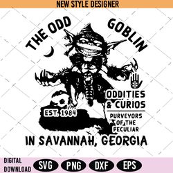 mystical goblin svg, quirky goblin svg, strange character design svg, instant download