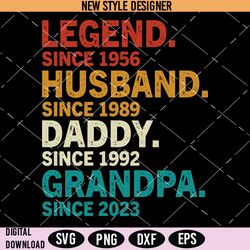 legend husband daddy grandpa svg, fathers day svg, cut file svg, digital download