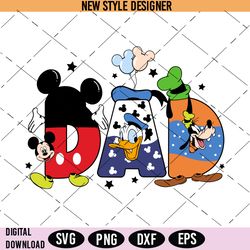 mouse dad svg, mouse and friends, daddy mouse svg, cut file svg, digital download