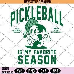pickleball season svg, pickleball svg, silhouette art, cut file svg