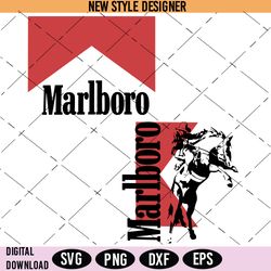 marlboro cowboy wild west svg, cowboy killer svg, instant download