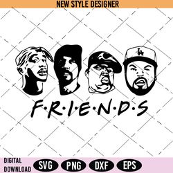 hip hop svg, 2pac, big, snoopdogg, ice cube, instant download