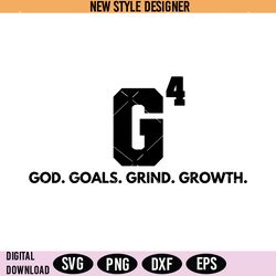 god goals grind growth svg, small business, christian svg, instant download