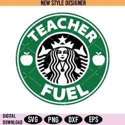 teacher fuel svg, classroom clipart, educational svg, instant download