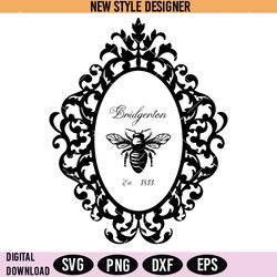 bridgerton bee svg png, bridgerton show bee, bridgerton symbol, cut file svg, digital download