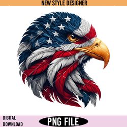 american bald eagle png, united states png, instant download