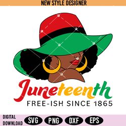 juneteenth sun hat woman svg png, peekaboo girl svg, juneteenth svg, instant download