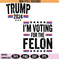 donald trump 2024 svg png, election 2024 png, witch hunt svg, instant download